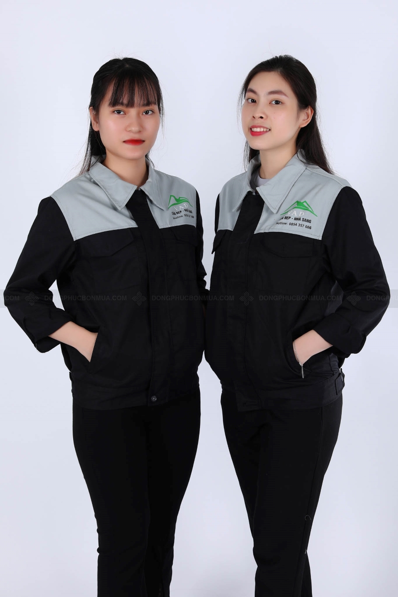 Đồng phục Bốn Mùa gợi ý mẫu quần áo bảo hộ lao động an toàn