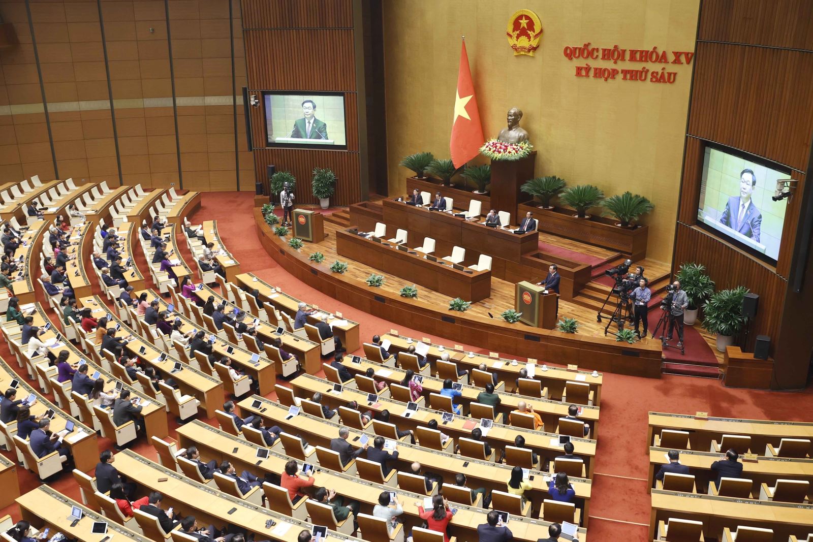 Quang cảnh phiên bế mạc. Ảnh: Doãn Tấn/TTXVN