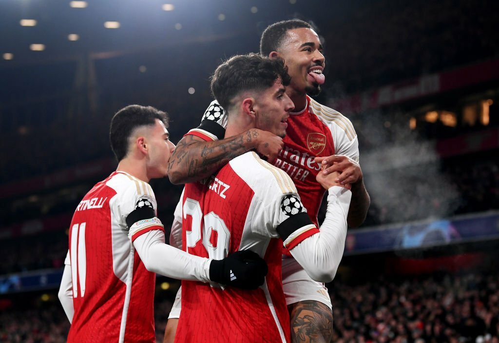 Arsenal chơi cực kỳ bùng nổ trong cuộc tiếp đón Lens. Ảnh: Getty