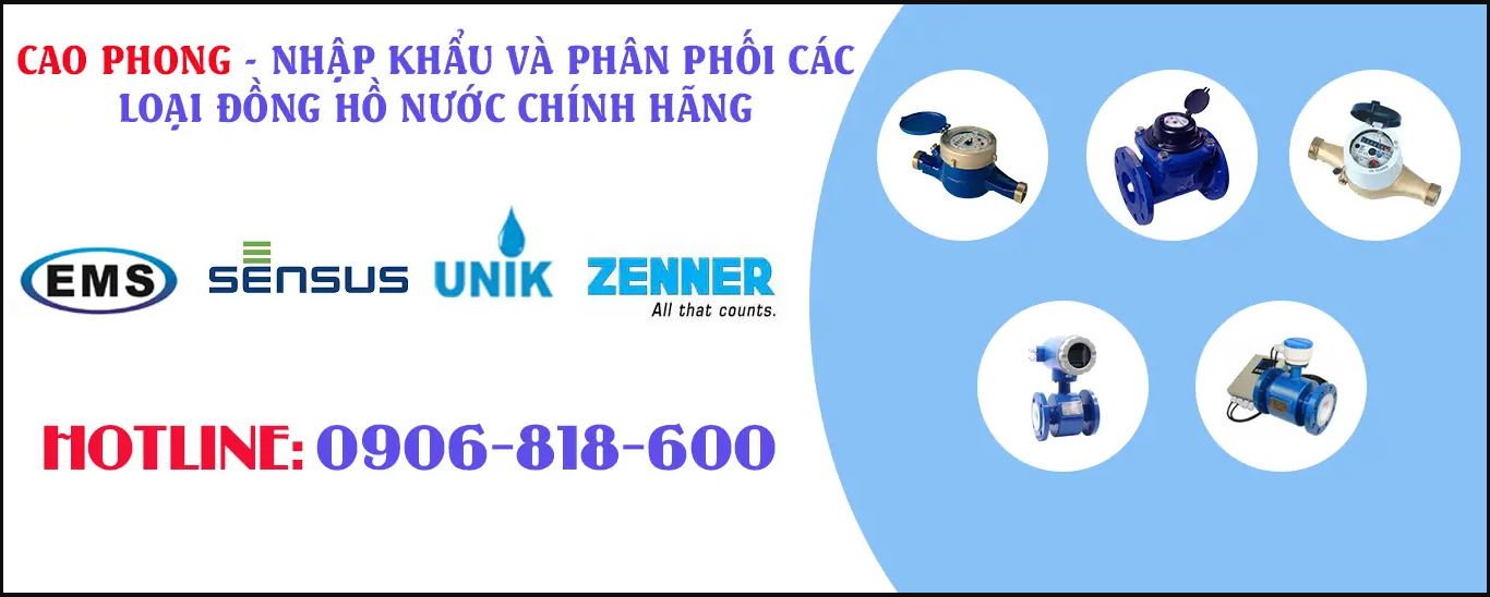 Đại lý bán công tơ nước tại Bến Tre