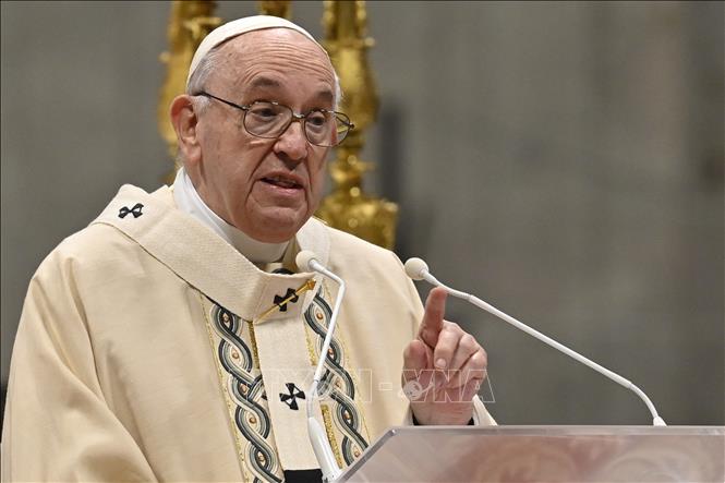 Giáo hoàng Francis. Ảnh tư liệu: AFP/TTXVN