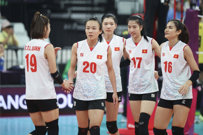 Các cô gái của chúng ta đã có một giải đấu thành công (Ảnh: VolleyballWorld)