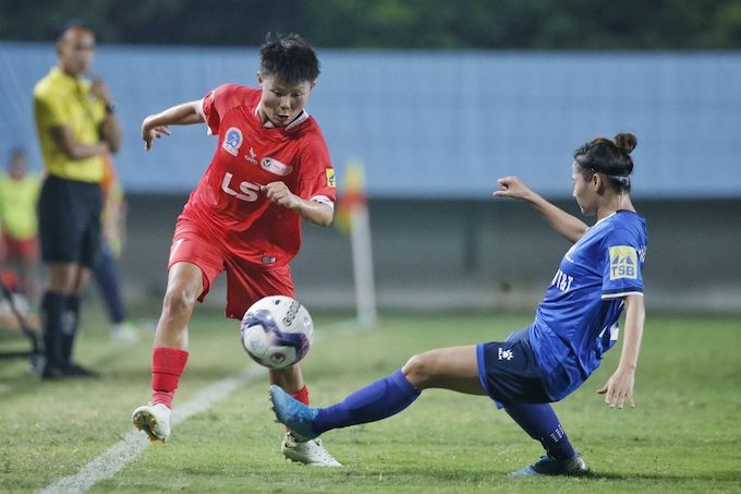 Vòng 12 giải bóng đá nữ VĐQG – Thái Sơn Bắc 2023: TP.HCM I giành lại ngôi đầu Bích Thùy đã có trận chơi rất hay trong trận thắng Thái Nguyên T&T 2-0