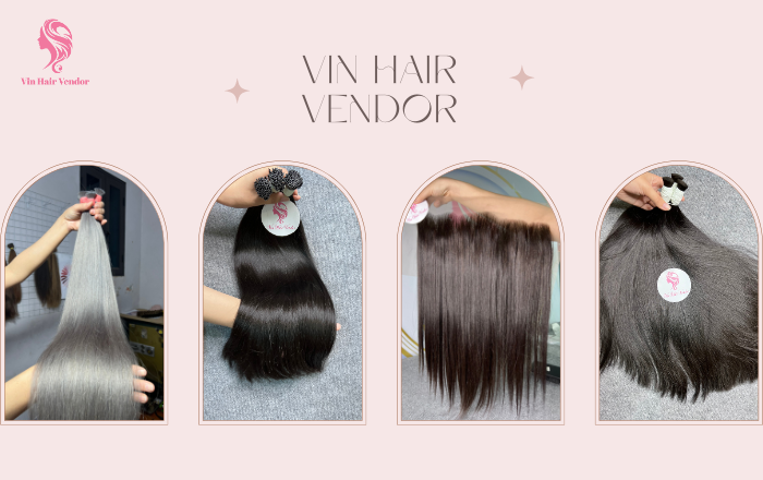 Vin Hair Vendor - top 1 nhà máy tóc Việt Nam Các sản phẩm tóc của Vin Hair Vendor luôn mềm mại, mượt mà và có độ bóng tự nhiên
