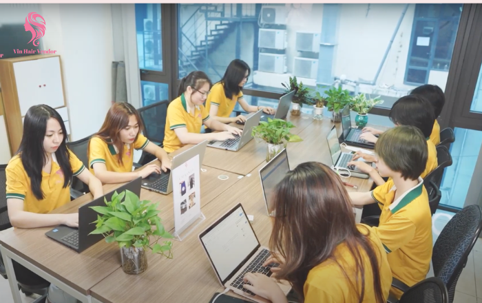 Vin Hair Vendor - top 1 nhà máy tóc Việt Nam Dịch vụ khách hàng chu đáo và tận tâm là một ưu điểm nổi bật của Vin Hair Vendor