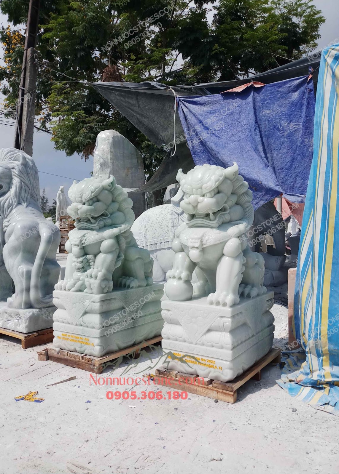 Kỳ lân đá trắng giá bao nhiêu?