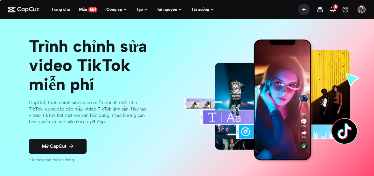 Làm cách nào để sử dụng mẫu video TikTok tại CapCut Online?