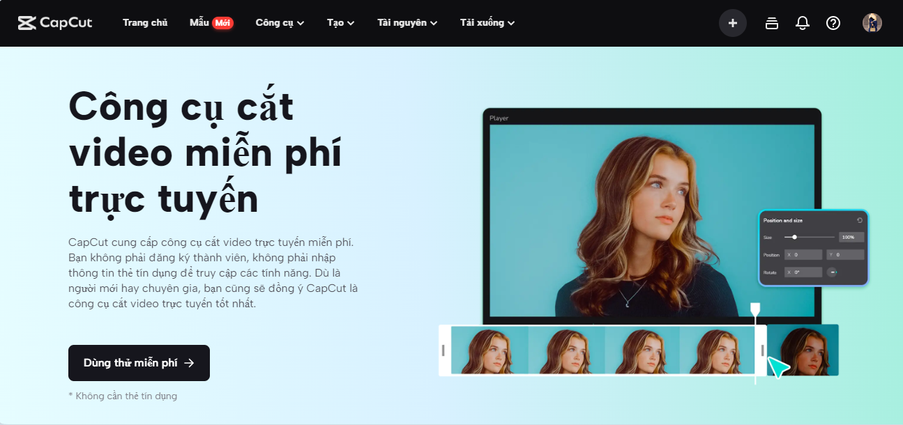 Làm cách nào để sử dụng mẫu video TikTok tại CapCut Online?