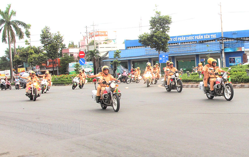 Ra quân tấn công, trấn áp tội phạm đảm bảo tình hình an ninh trật tự.