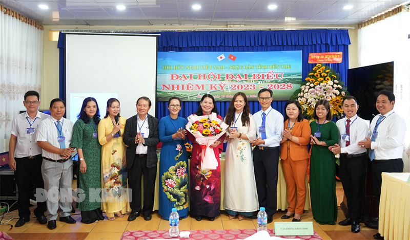 Ra mắt Ban Chấp hành Hội Hữu nghị Việt Nam - Nhật Bản tỉnh Bến Tre, nhiệm kỳ 2023-2028.