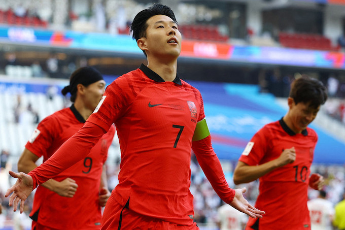 Son Heung Min đã có bàn mở tỷ số từ rất sớm