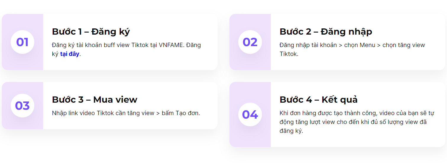 Dịch vụ tăng view Tik Tok uy tín & giá rẻ tại Vnfame