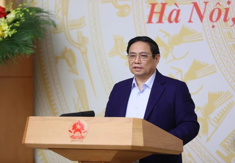 Thủ tướng: Đánh giá khách quan thực trạng công tác thi đua, khen thưởng Thủ tướng Phạm Minh Chính chủ trì Phiên họp lần thứ 7 Hội đồng Thi đua - Khen thưởng Trung ương. Ảnh: Dương Giang/TTXVN