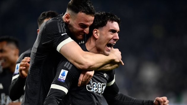 Juventus đánh rơi chiến thắng, Milan may mắn có 1 điểm Vlahovic không thể giúp Juventus đánh bại Empoli