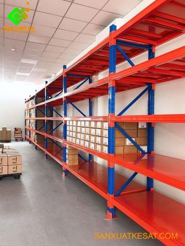 Kệ trung tải 4 tầng NCT Việt Nhật - Giải pháp kho công nghiệp