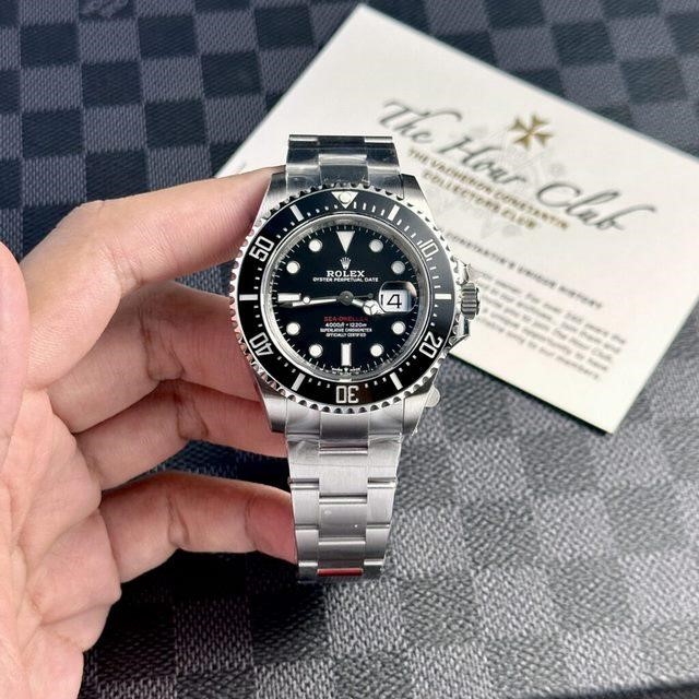 Khám phá 8 dòng đồng hồ Rolex Replica chuyên dụng, đáng mua Mẫu Rolex Sea-Dweller 126600 Rep 11