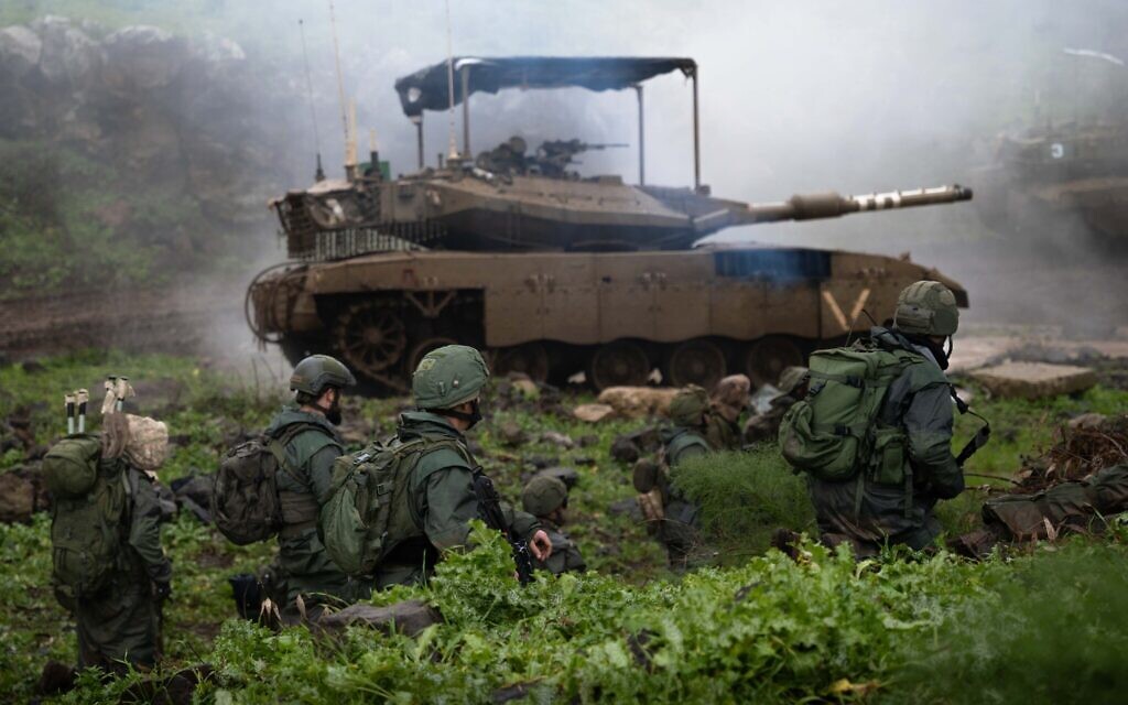 Binh sĩ Israel hoạt động ở Dải Gaza ngày 6-2-2024. Ảnh: Israel Defense Forces