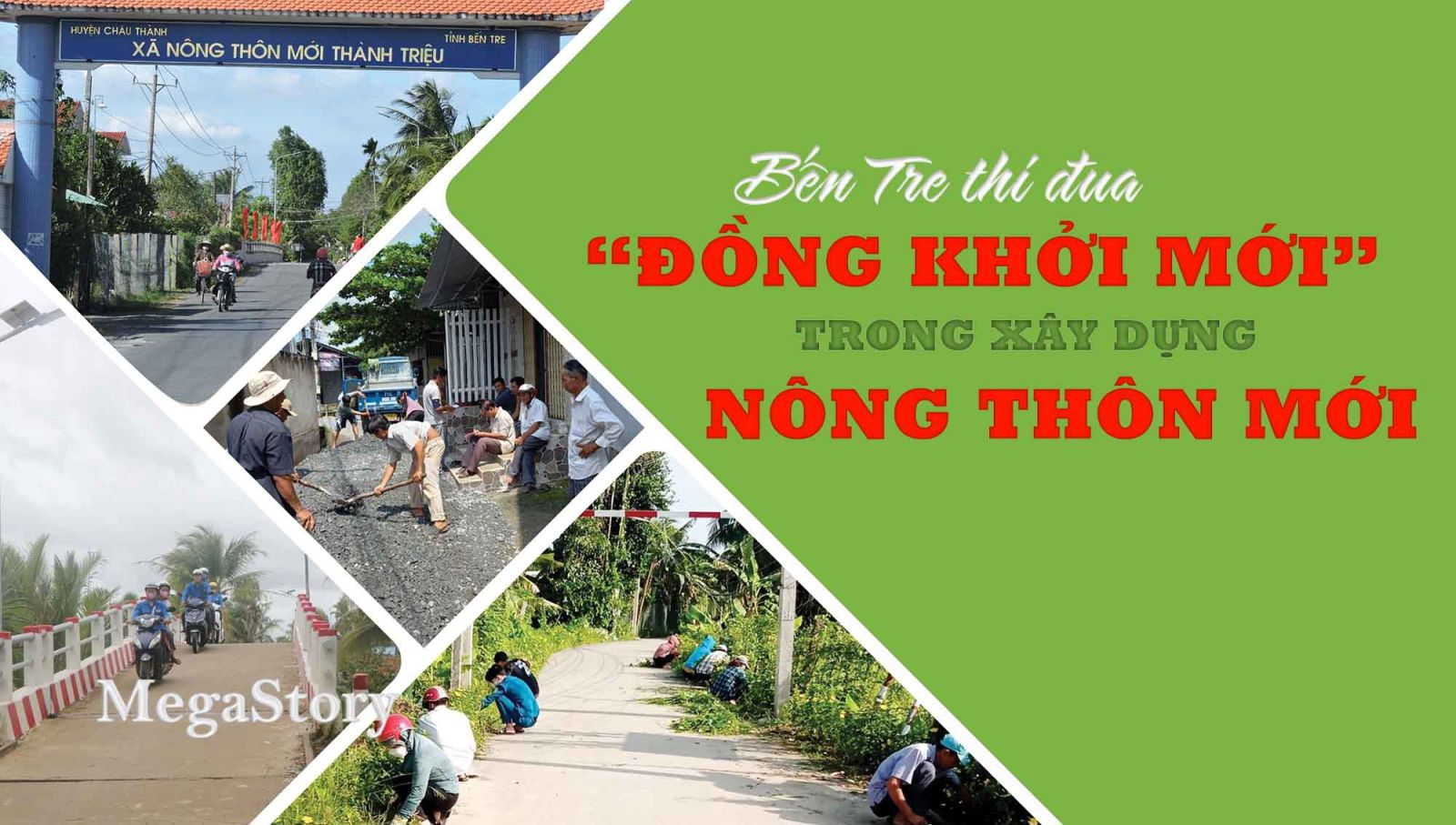 Bến Tre thi đua “Đồng khởi mới” trong xây dựng nông thôn mới