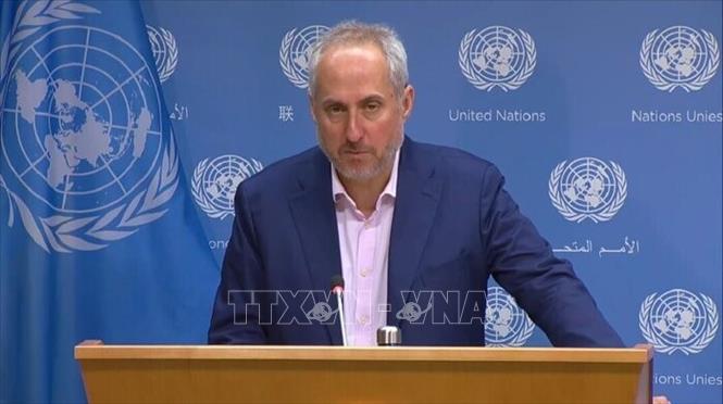 Liên hợp quốc cảnh báo tình trạng nhân đạo thảm khốc tại CHDC Congo Người phát ngôn Liên hợp quốc Stephane Dujarric. Ảnh: IRNA/TTXVN
