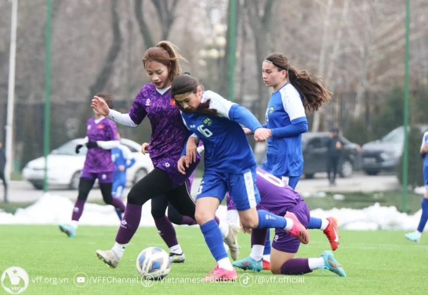 U20 nữ Việt Nam có trận thắng ấn tượng trước Uzbekistan