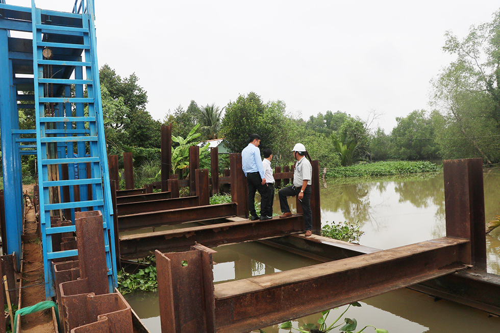 Tích cực, chủ động ứng phó xâm nhập mặn