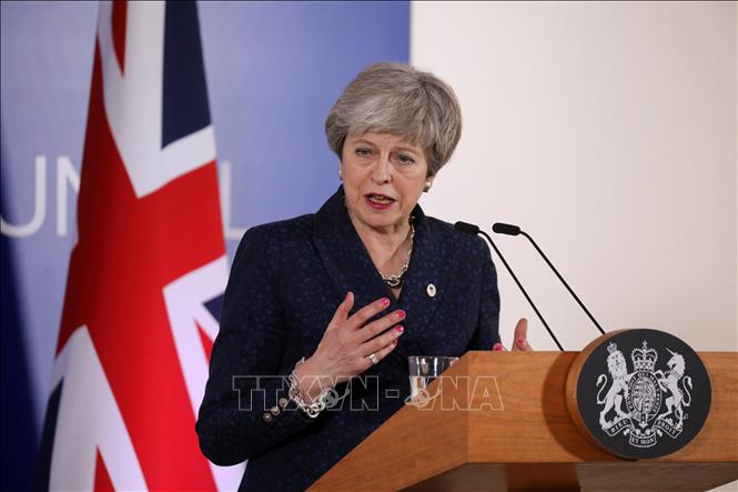 Cựu Thủ tướng Anh Theresa May quyết định không ra tranh cử Quốc hội nhiệm kỳ tới Thủ tướng Anh Theresa May. Ảnh: AFP/TTXVN