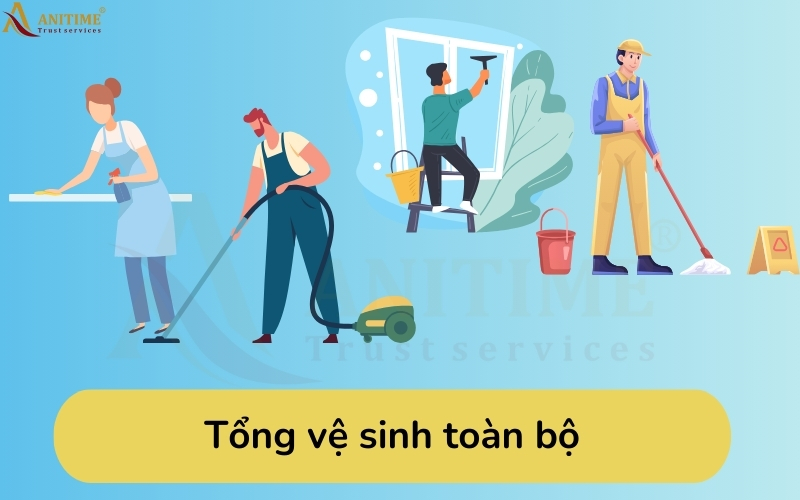Vì một môi trường sạch đẹp - Hãy chọn dịch vụ vệ sinh công nghiệp tại Anitime