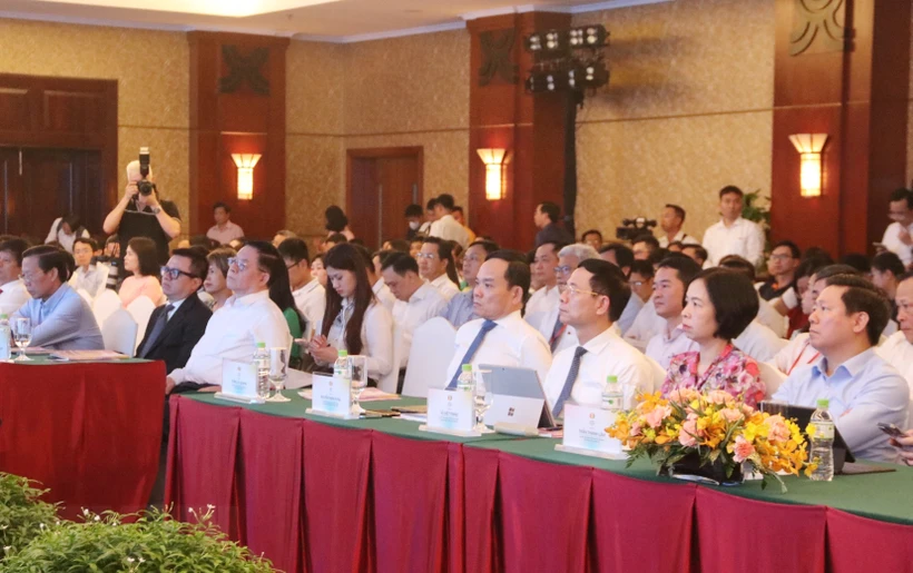 Công nghệ số đem đến cho báo chí nhiều cơ hội phát triển Đại biểu tham dự Diễn đàn. Ảnh: Thu Hương/TTXVN