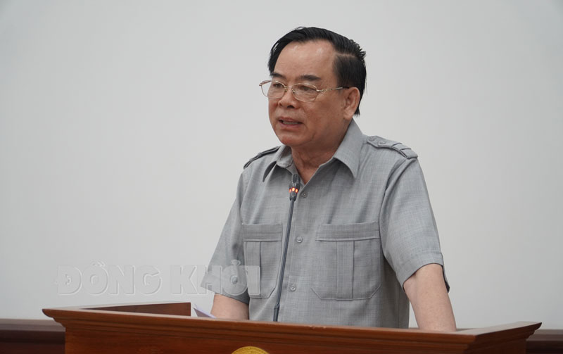 Tập trung tháo gỡ khó khăn trong xây dựng đề án xin chủ trương thành lập Trường Đại học Tây Nam Bộ Chủ tịch UBND tỉnh Trần Ngọc Tam phát biểu tại cuộc làm việc