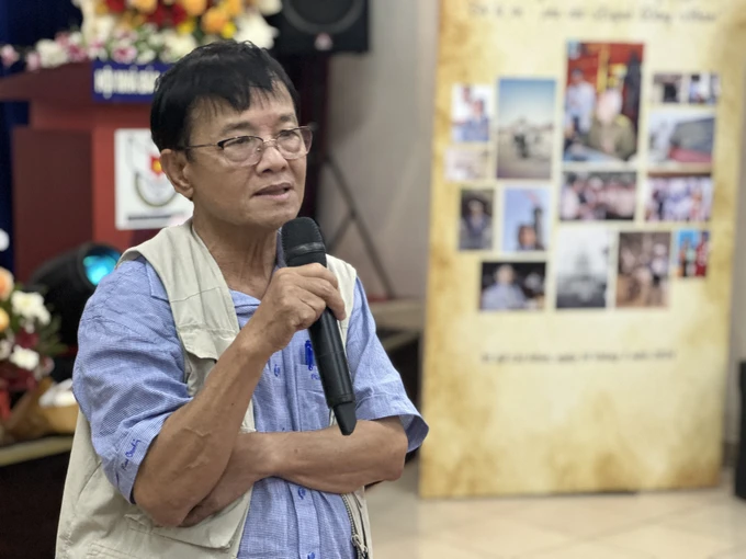 Ra mắt ấn phẩm 'Tuyển tập Huỳnh Dũng Nhân - Cuộc đời và cây bút' Nhà báo Huỳnh Dũng Nhân chia sẻ tại chương trình
