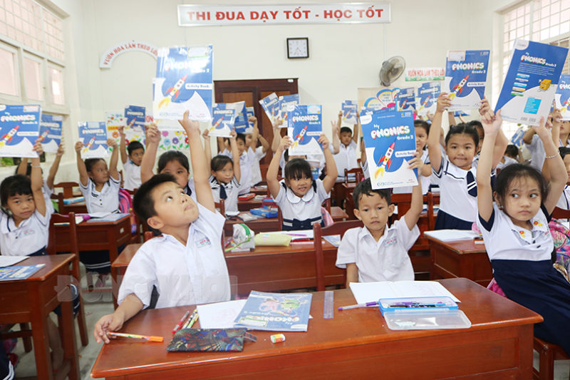 Học sinh TP. Bến Tre tự tin trong hoạt động giáo dục của nhà trường.