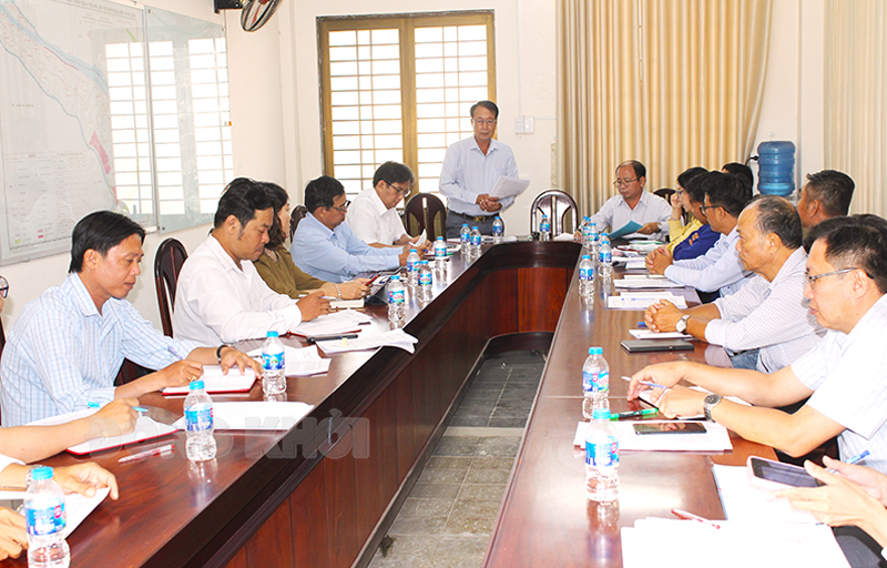 Trưởng ban Văn hóa - Xã hội HĐND Huỳnh Văn Cuộn phát biểu kết luận buổi giám sát.