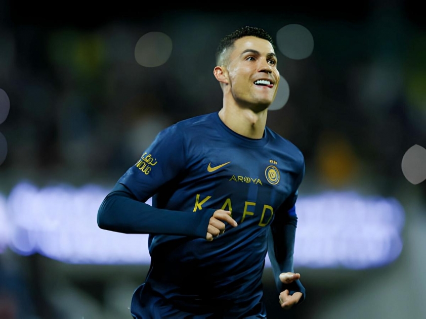 Cristiano Ronaldo lập hattrick chỉ trong hiệp 1 của trận đấu. Ảnh: Getty