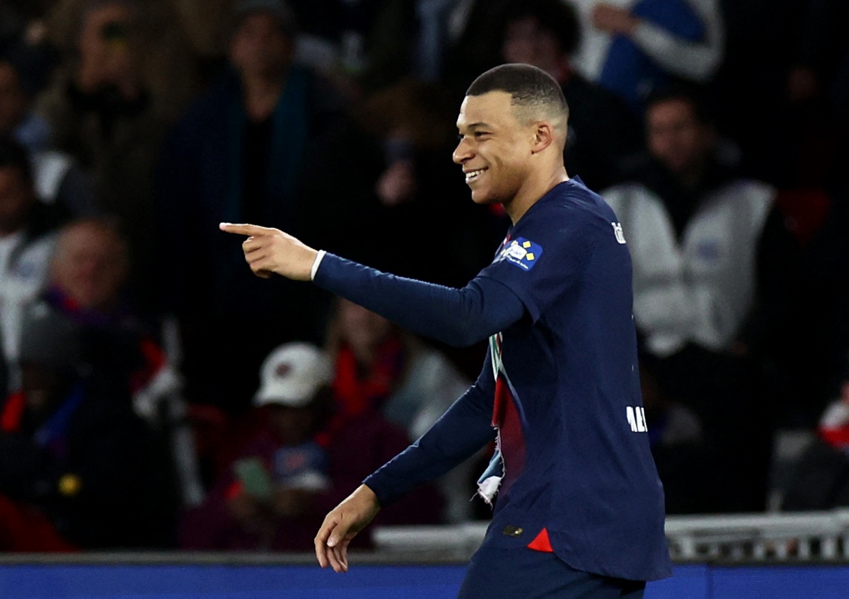 Mbappe tỏa sáng giúp PSG vào chung kết. Ảnh: Getty