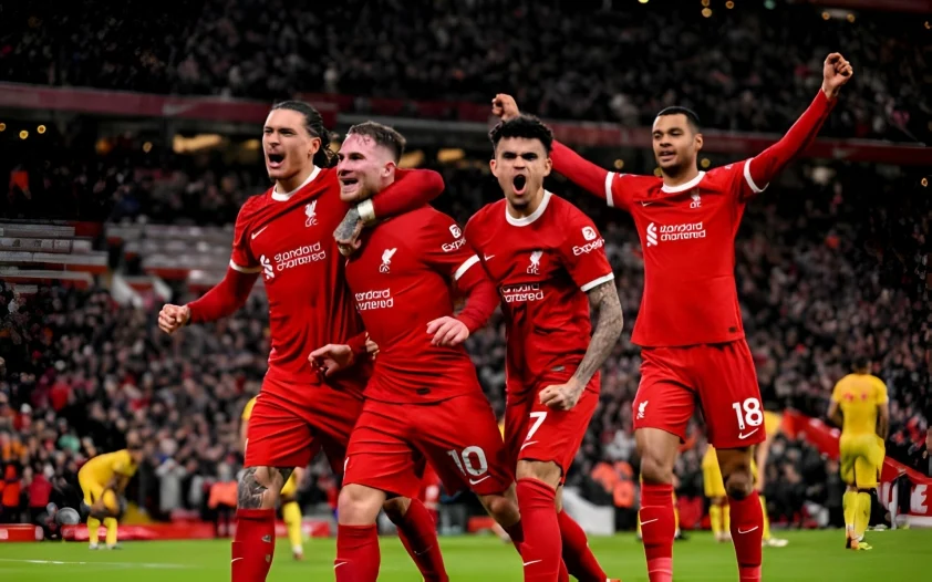 Bù giờ điên rồ, Chelsea giành chiến thắng kịch tính trước MU Liverpool thắng thuyết phục trước Sheffield. Ảnh: Getty