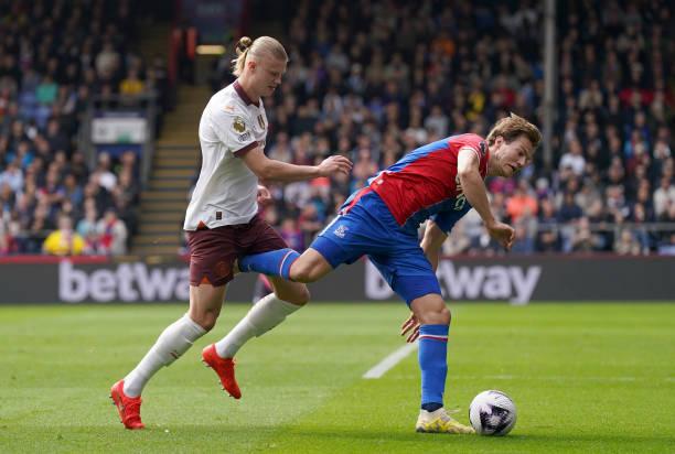 De Bruyne tỏa sáng rực rỡ, Man City bằng điểm với ngôi đầu BXH Ngoại hạng Anh Erling Haaland ghi bàn trở lại trong trận đấu này. Ảnh: Getty.