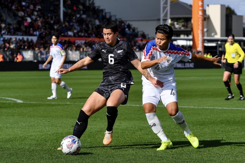 Thái Lan thua đậm New Zealand ở FIFA Days (Ảnh: NZF)