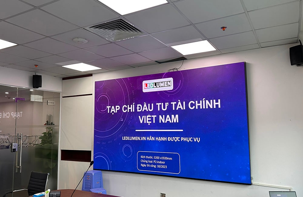 LEDLumen - Đơn vị lắp đặt màn hình LED cho hội trường, phòng họp giá tốt, bảo hành dài hạn