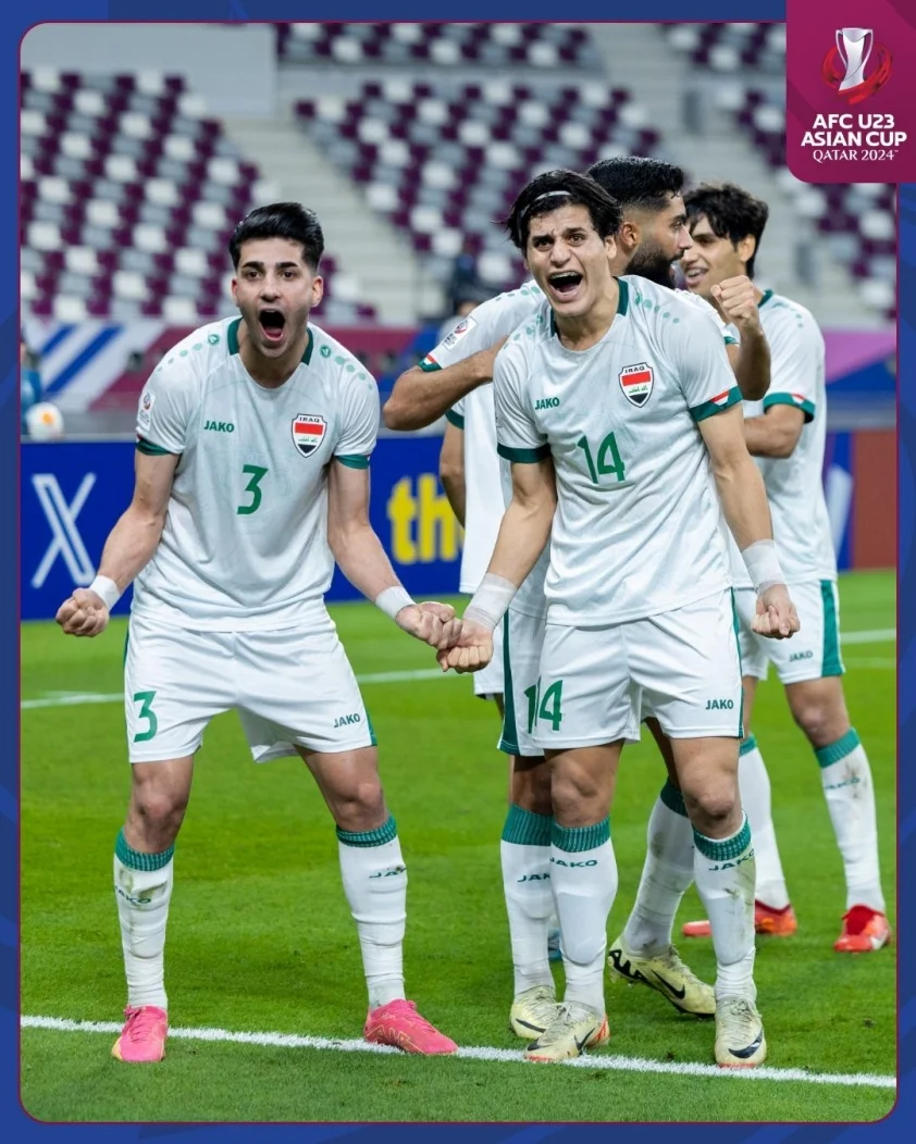 Xác định 8 đội mạnh nhất vào tứ kết U23 châu Á U23 Iraq có trận đấu vô cùng quả cảm trước Ả Rập Xê Út