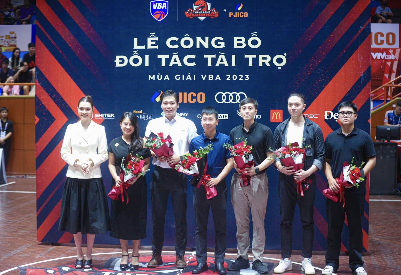 Scitec Nutrition là nhà tài trợ chính của Thang Long Warriors giải VBA 2023