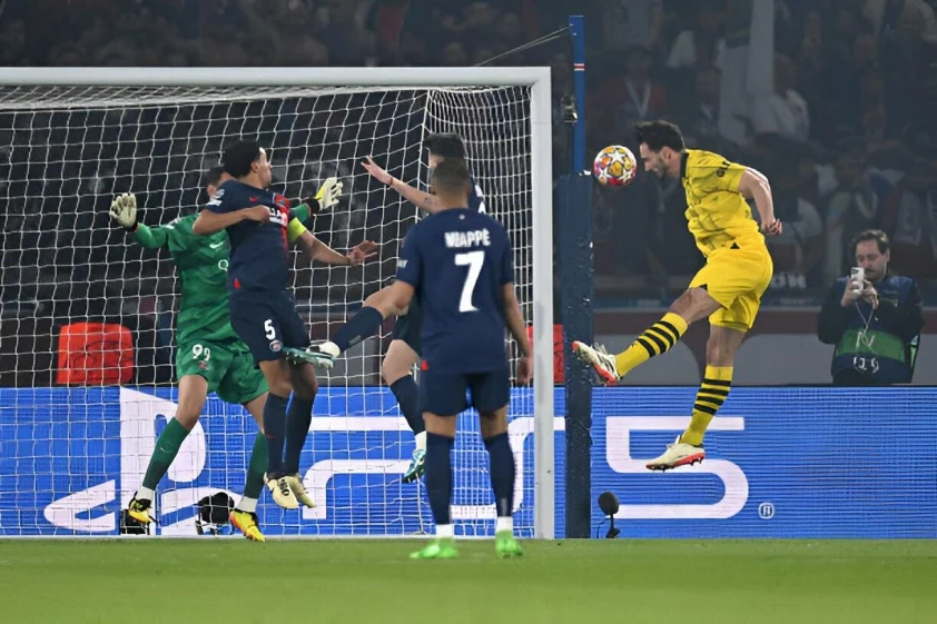 Đánh sập Paris, Dortmund xuất sắc giành vé vào chung kết Champions League Bàn thắng duy nhất của Mats Hummels giúp Dortmund đánh bại PSG. Ảnh: Getty