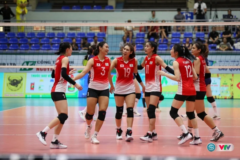 Binh chủng Thông tin đã có trận đấu vô cùng quả cảm trước Tứ Xuyên (Ảnh: VTV Thể Thao)