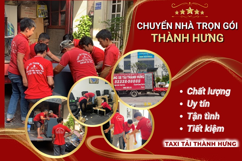 Dịch vụ chuyển dọn nhà trọn gói, chuyên nghiệp tại Thái Nguyên - Xe Tải Thành Hưng Chuyển nhà trọn gói, giá rẻ với 20+ năm kinh nghiệm của Xe tải Thành Hưng