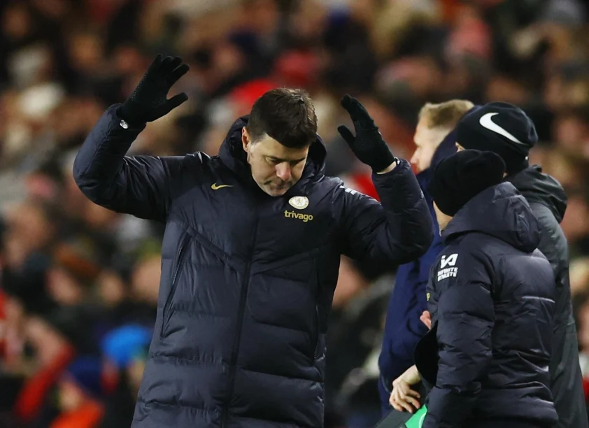 HLV Pochettino đã có một mùa giải hỗn độn cùng Chelsea (Ảnh/nguồn: Getty).
