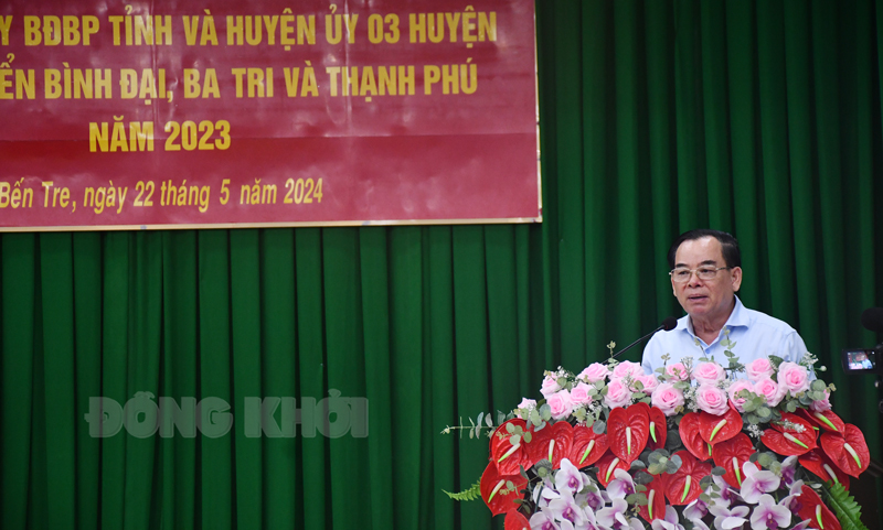 Phát biểu chỉ đạo của Chủ tịch UBND tỉnh Trần Ngọc Tam.