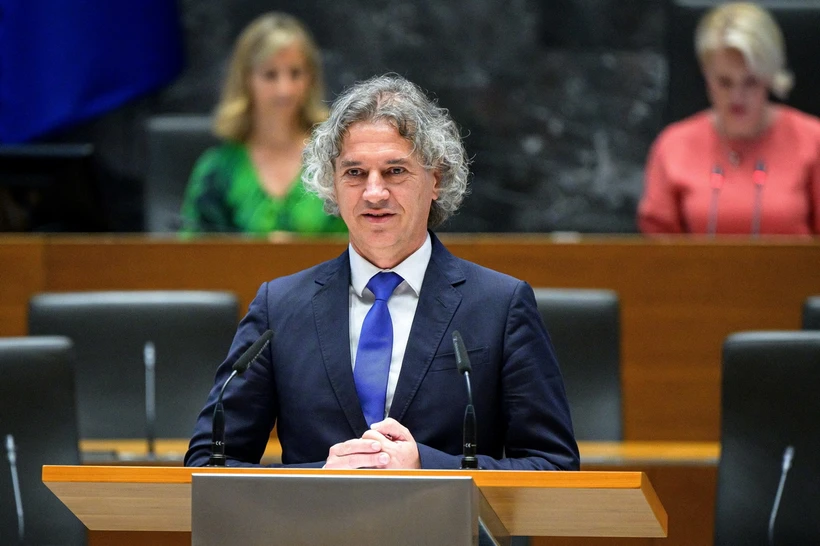 Thủ tướng Slovenia Robert Golob. (Ảnh: AFP/TTXVN)