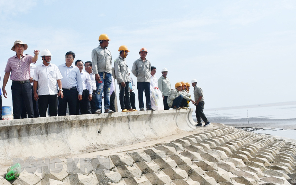 Nâng cao hiệu quả các dự án đầu tư xây dựng công trình nông nghiệp Khảo sát Dự án phòng chống xâm thực, xói lở bờ biển huyện Ba Tri.