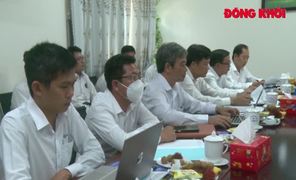 Tổng công ty Điện lực miền Nam làm việc với Công ty Điện lực Bến Tre
