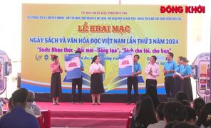 Khai mạc Ngày sách và văn hóa đọc Việt Nam lần thứ 3 năm 2024 tỉnh Bến Tre