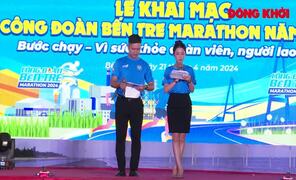 “Công đoàn Bến Tre Marathon năm 2024”
